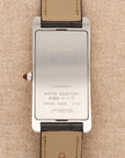 Cartier Platinum Tank Cintree Ref. 4124