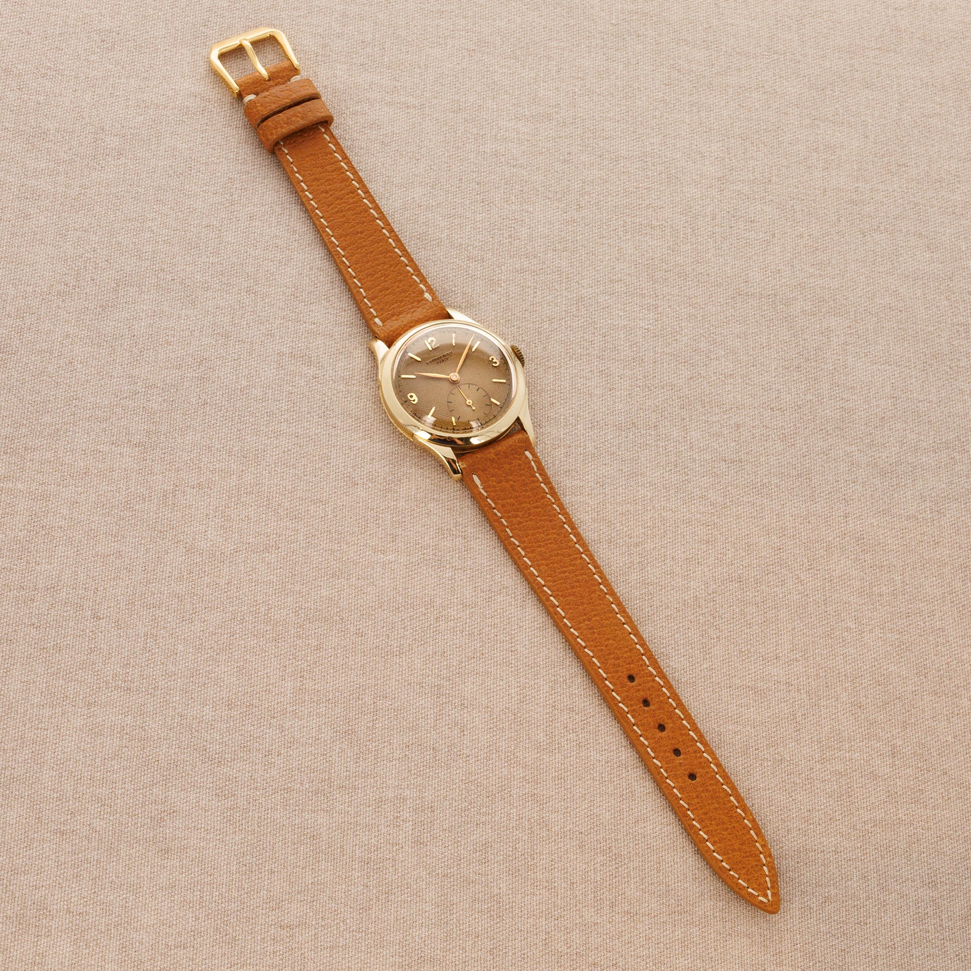 L. Leroy &amp; Cie Yellow Gold Watch