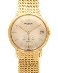 Patek Philippe Yellow Gold Calatrava Watch Ref. 3445, Retailed by Gubelin