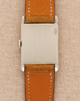 Audemars Piguet - Audemars Piguet White Gold Tank Watch with Luminous Arabic Numerals - The Keystone Watches