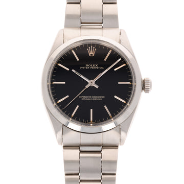 Rolex Steel Oyster Perpetual Ref. 1002 with Gilt Dial