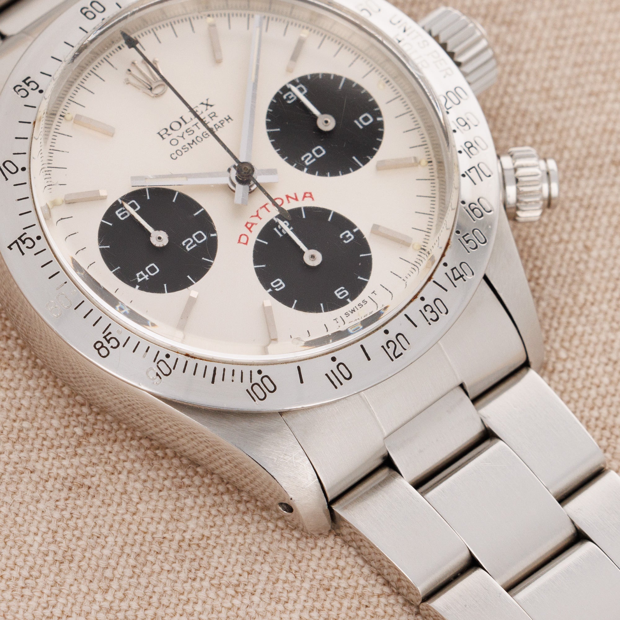 Rolex Steel Big Red Daytona Ref. 6265