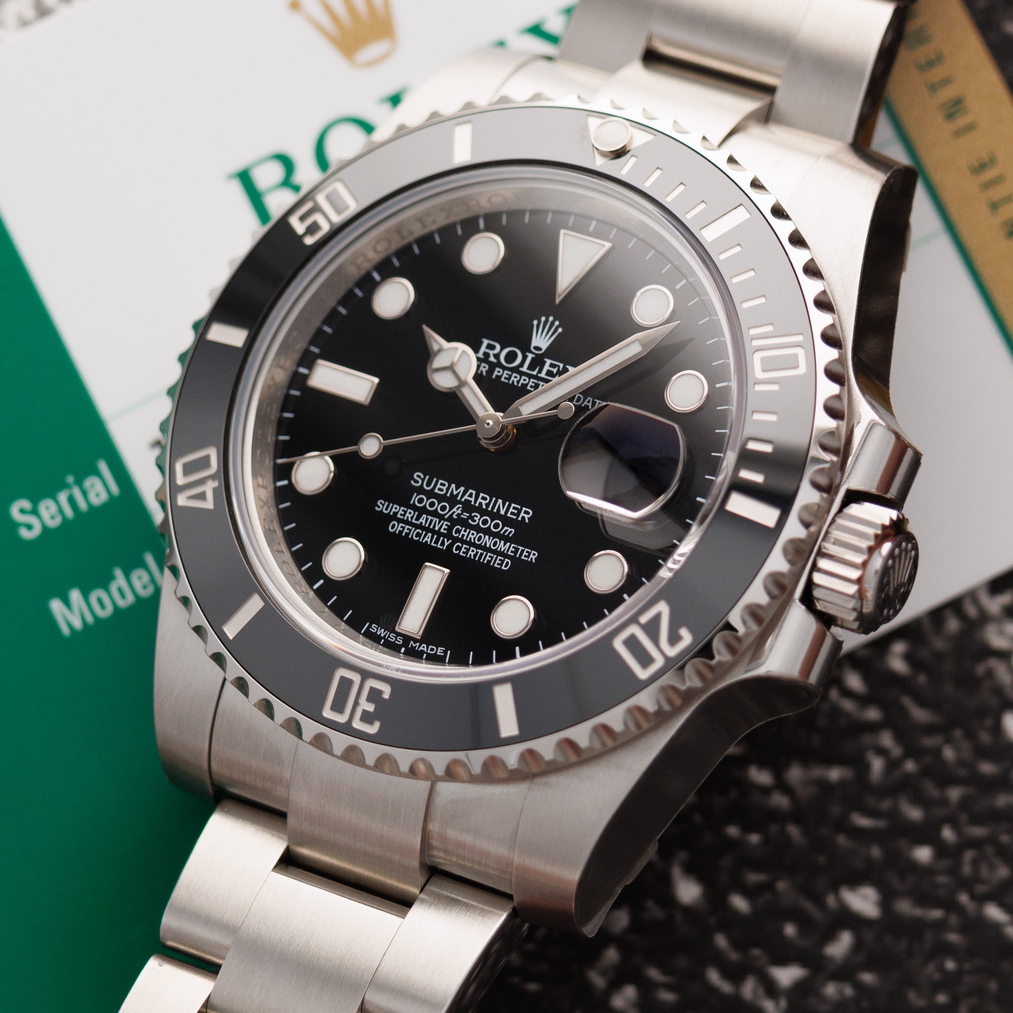 Rolex Steel Submariner Ref. 116610 Retailed for the United States Secret Service