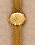 Vacheron Constantin Yellow Gold Watch with Baguette Diamonds