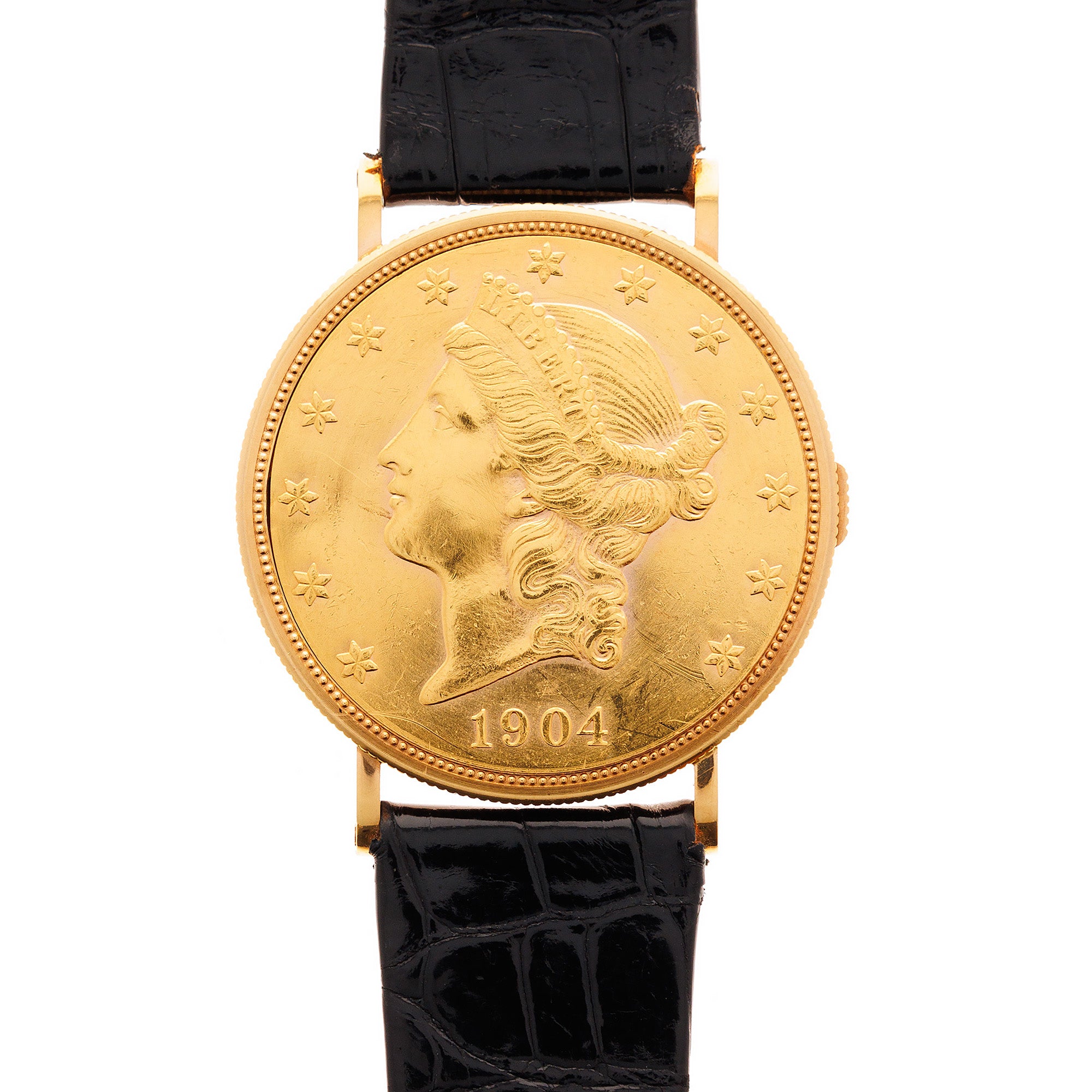 Piaget Yellow Gold Coin Watch