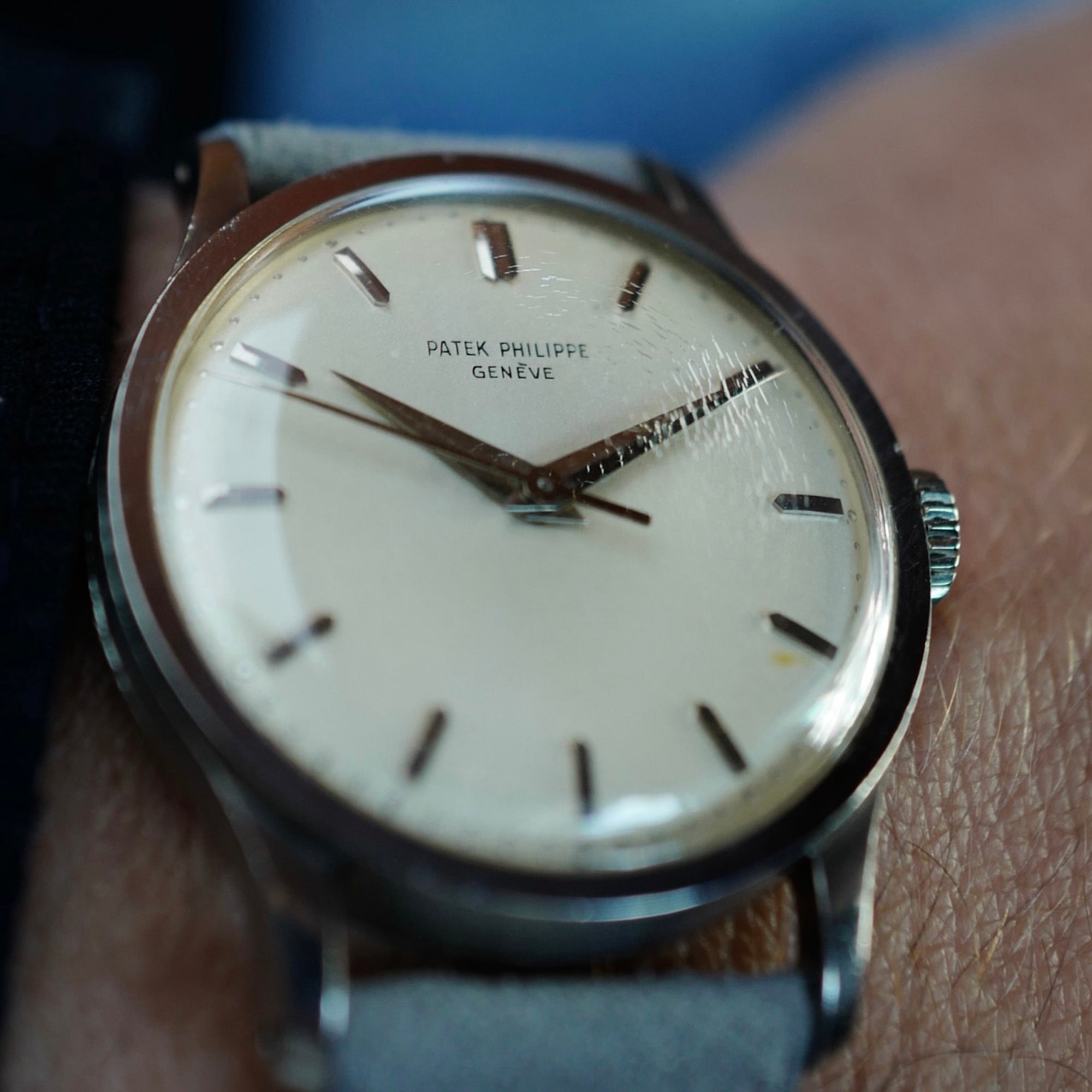 Patek White Gold Calatrava Watch Ref. 570