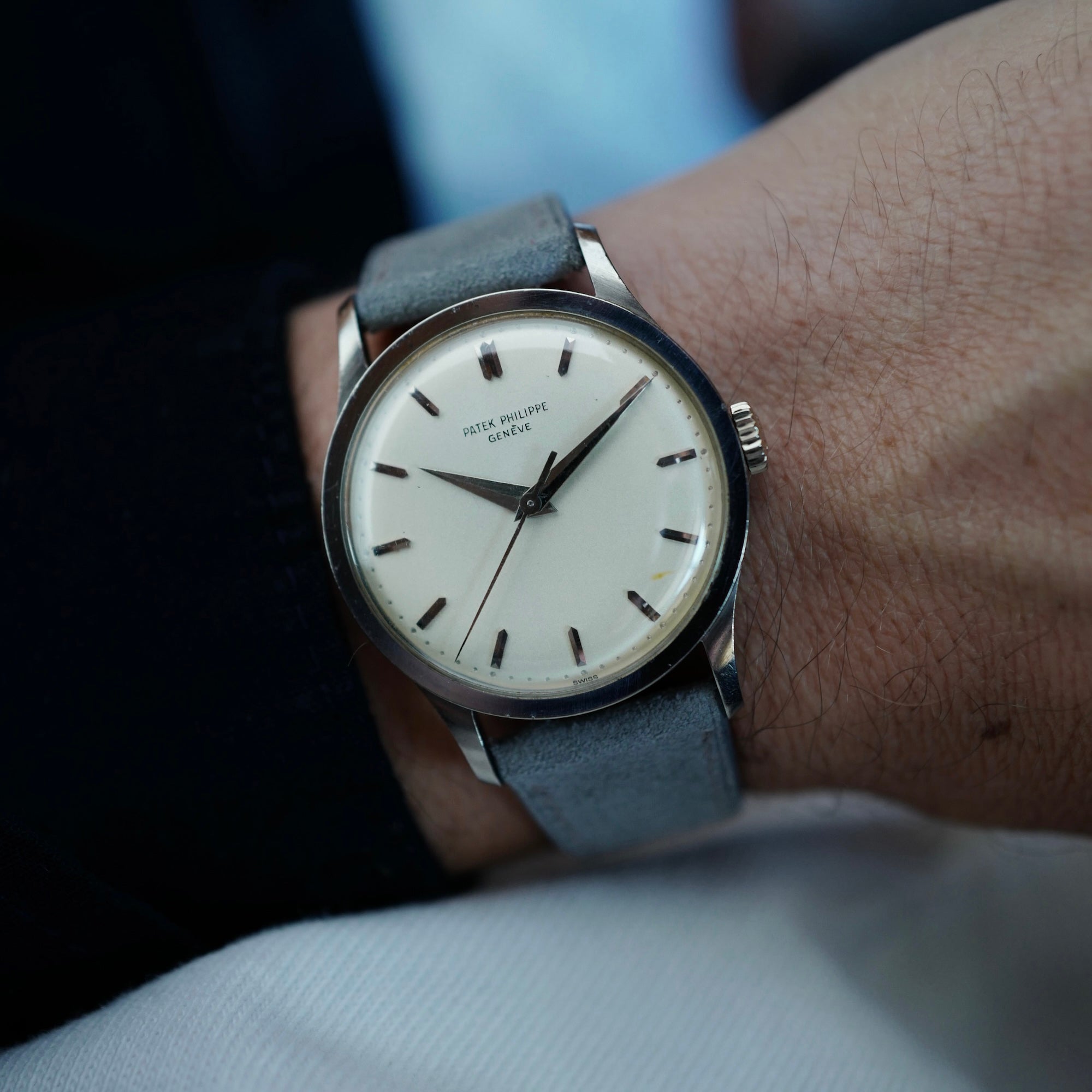 Patek White Gold Calatrava Watch Ref. 570