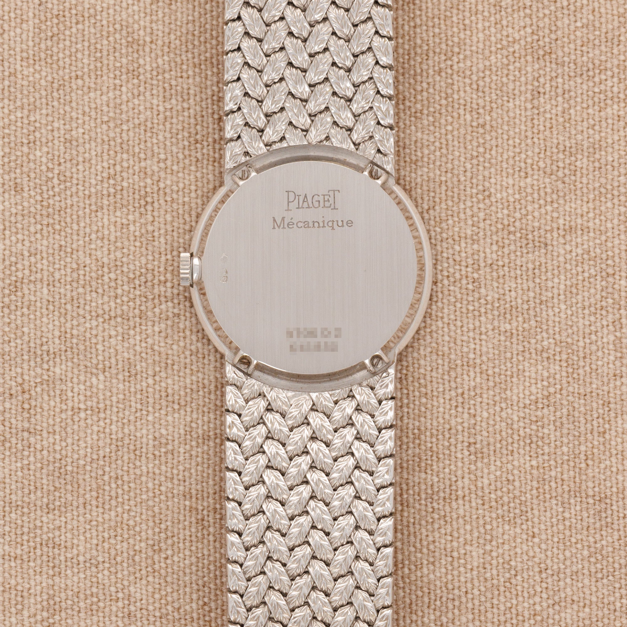 Piaget White Gold and Lapis Lazuli Watch Ref. 9706