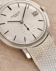 Patek Philippe White Gold Calatrava Watch Ref. 3445 on Bracelet