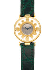 Cartier Yellow Gold Helm Gouvernail Watch