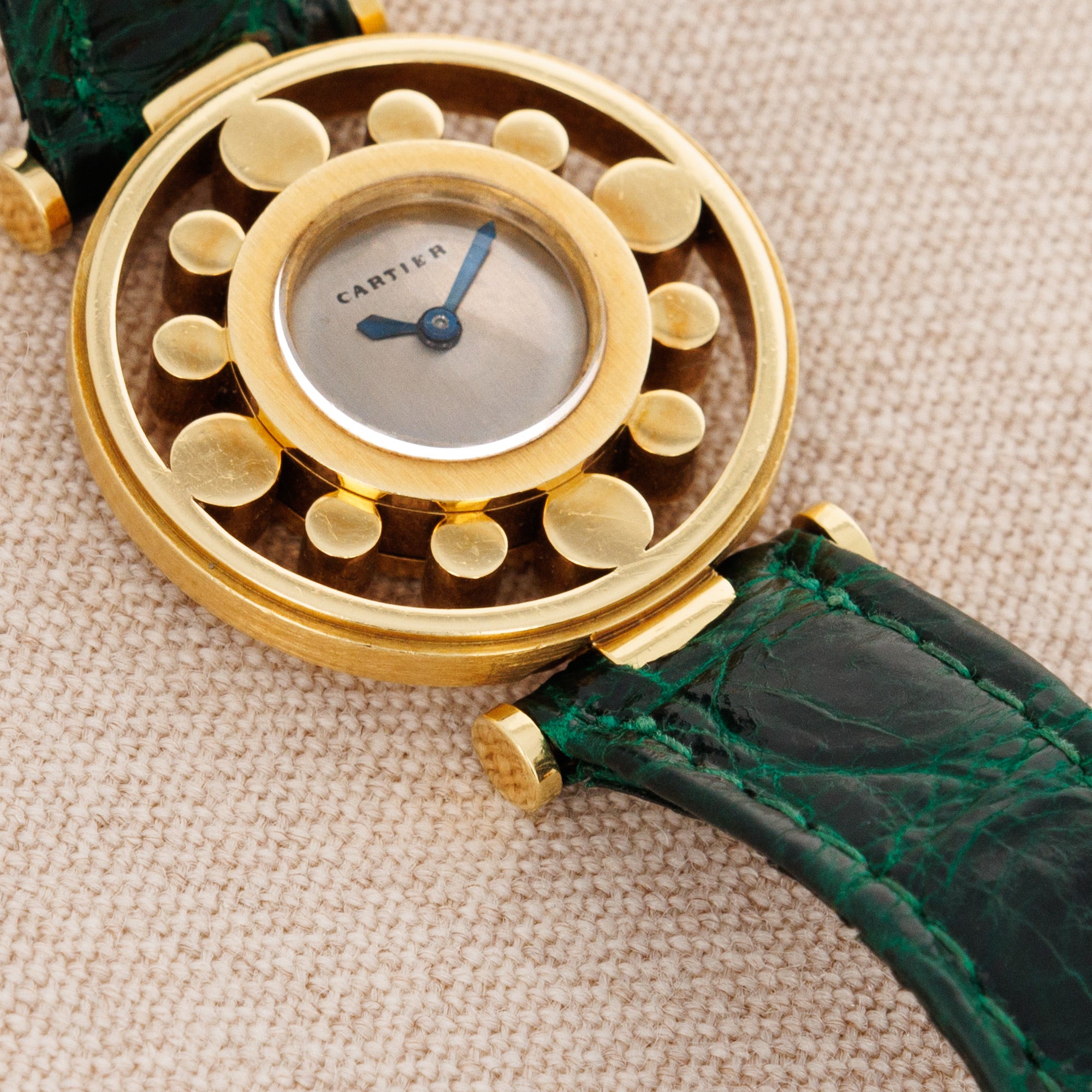 Cartier Yellow Gold Helm Gouvernail Watch