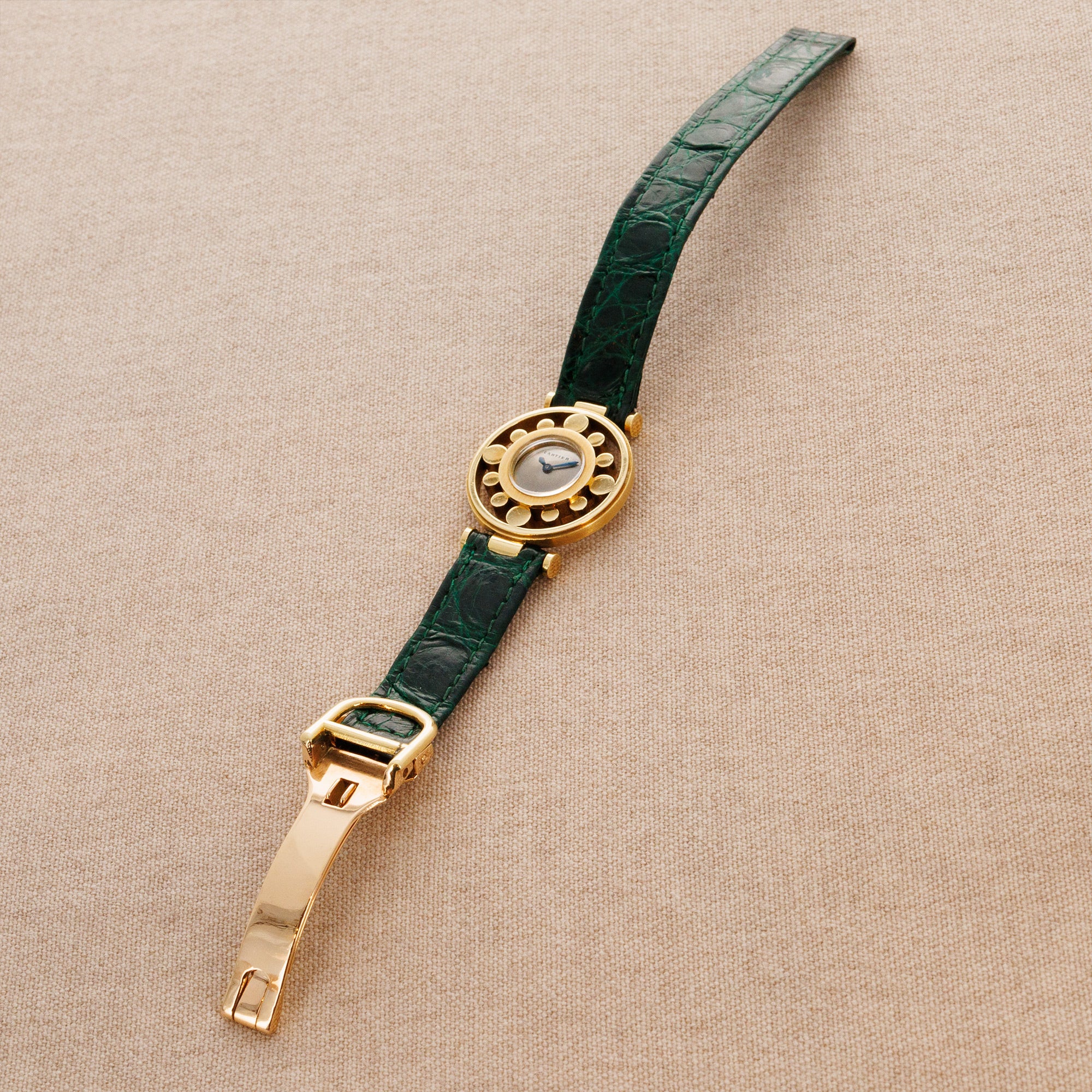 Cartier Yellow Gold Helm Gouvernail Watch