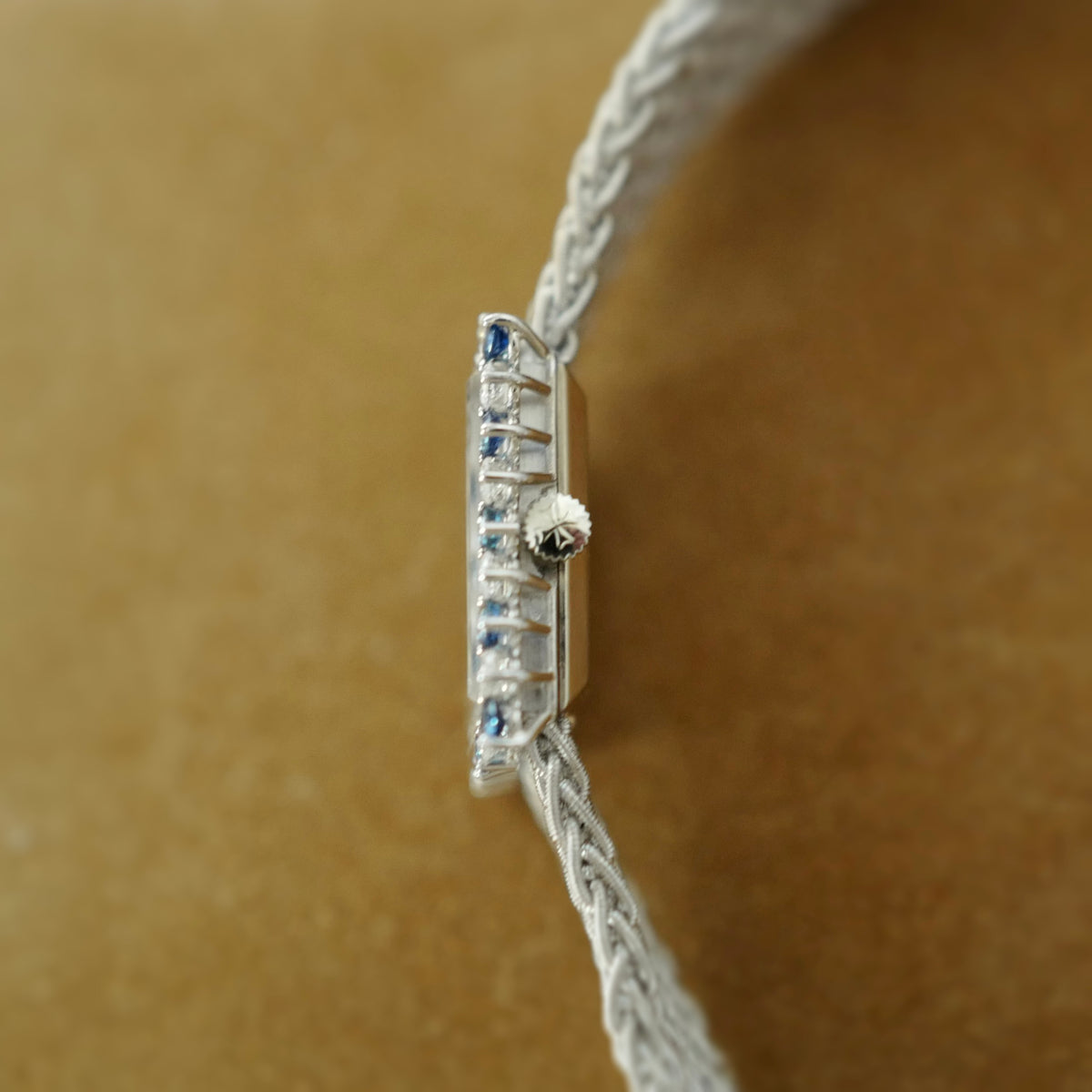 Vacheron Constantin White Gold Diamond and Sapphire Watch