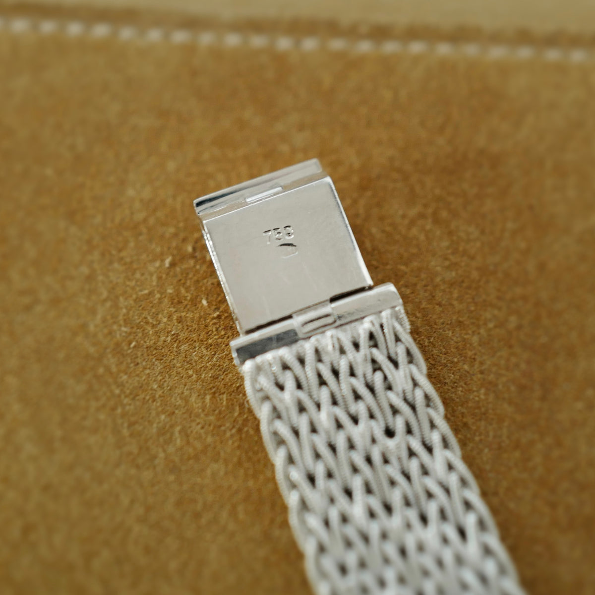 Vacheron Constantin White Gold Diamond and Sapphire Watch