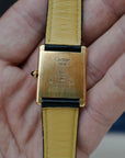 Cartier Yellow Gold Tank Mecanique Ref. 96065