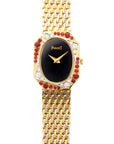 Piaget Yellow Gold Diamond and Ruby Watch