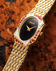 Piaget Yellow Gold Diamond and Ruby Watch