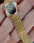 Piaget Yellow Gold Diamond and Ruby Watch