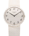 Patek Philippe - Patek Philippe White Gold Ultra-Thin Watch Ref. 3588 with Breguet Numerals - The Keystone Watches