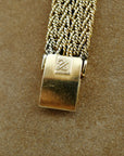 Jean Ete Yellow Gold Watch with Lapis and Nephrite Jade