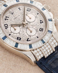 Rolex - Rolex White Gold Daytona Ref. 116599 with Diamonds and Sapphires - The Keystone Watches