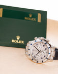 Rolex - Rolex White Gold Daytona Ref. 116599 with Diamonds and Sapphires - The Keystone Watches