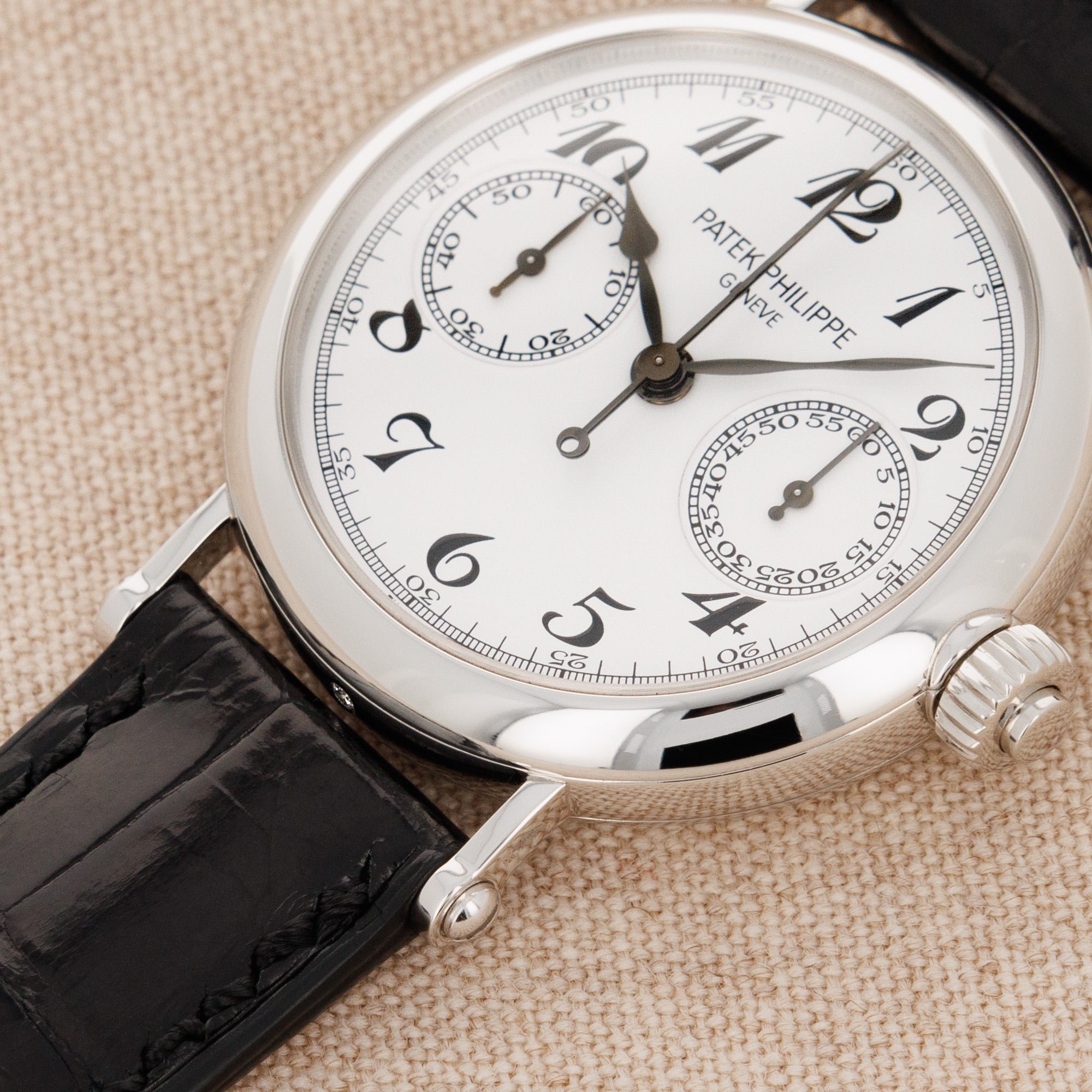 Patek Philippe Platinum Split Seconds Monopusher Chronograph 5959