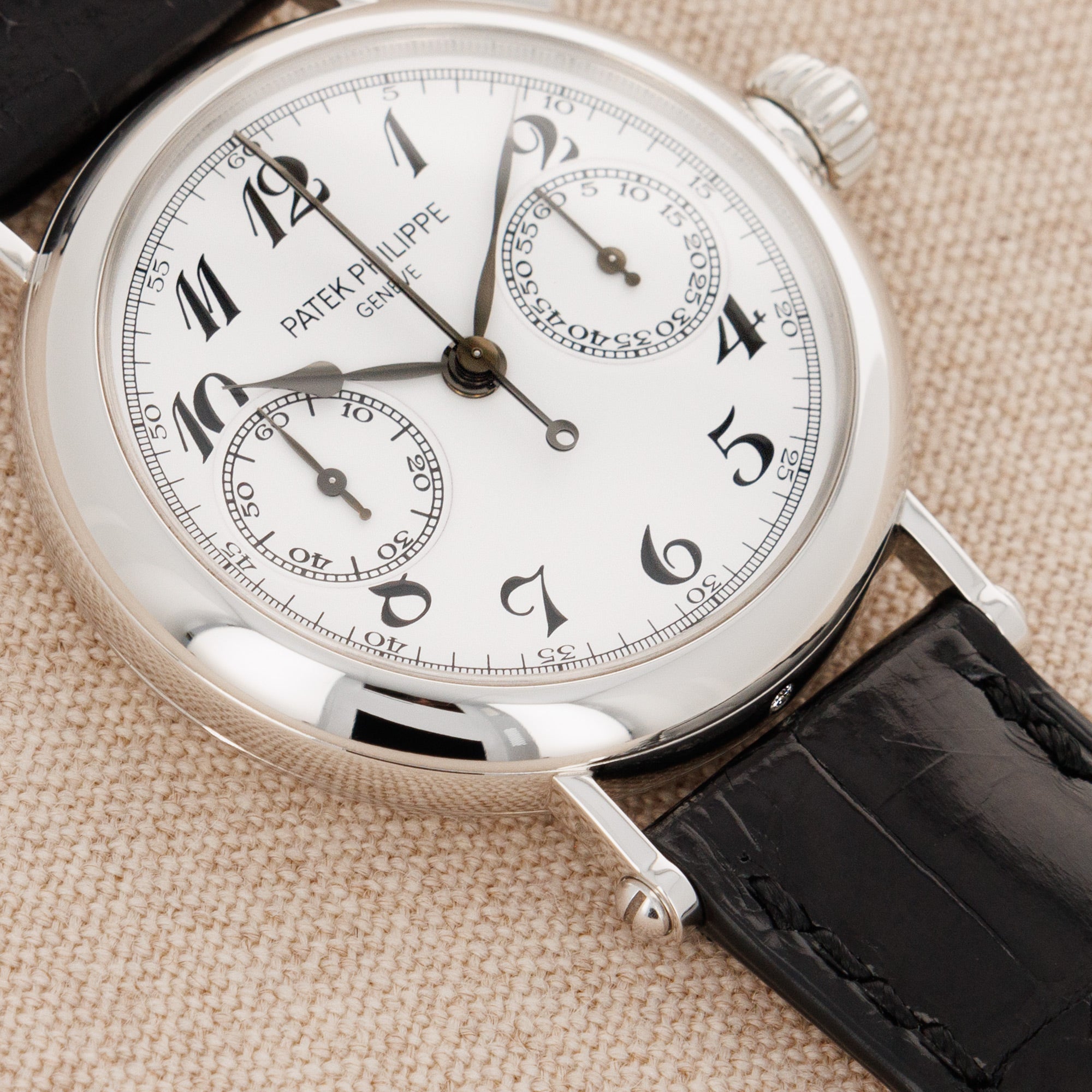 Patek Philippe Platinum Split Seconds Monopusher Chronograph 5959