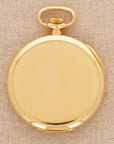 Patek Philippe Yellow Gold Pocket Watch Ref. 652 with Breguet Numerals Retailed by Tiffany & Co. Ref. 652/1