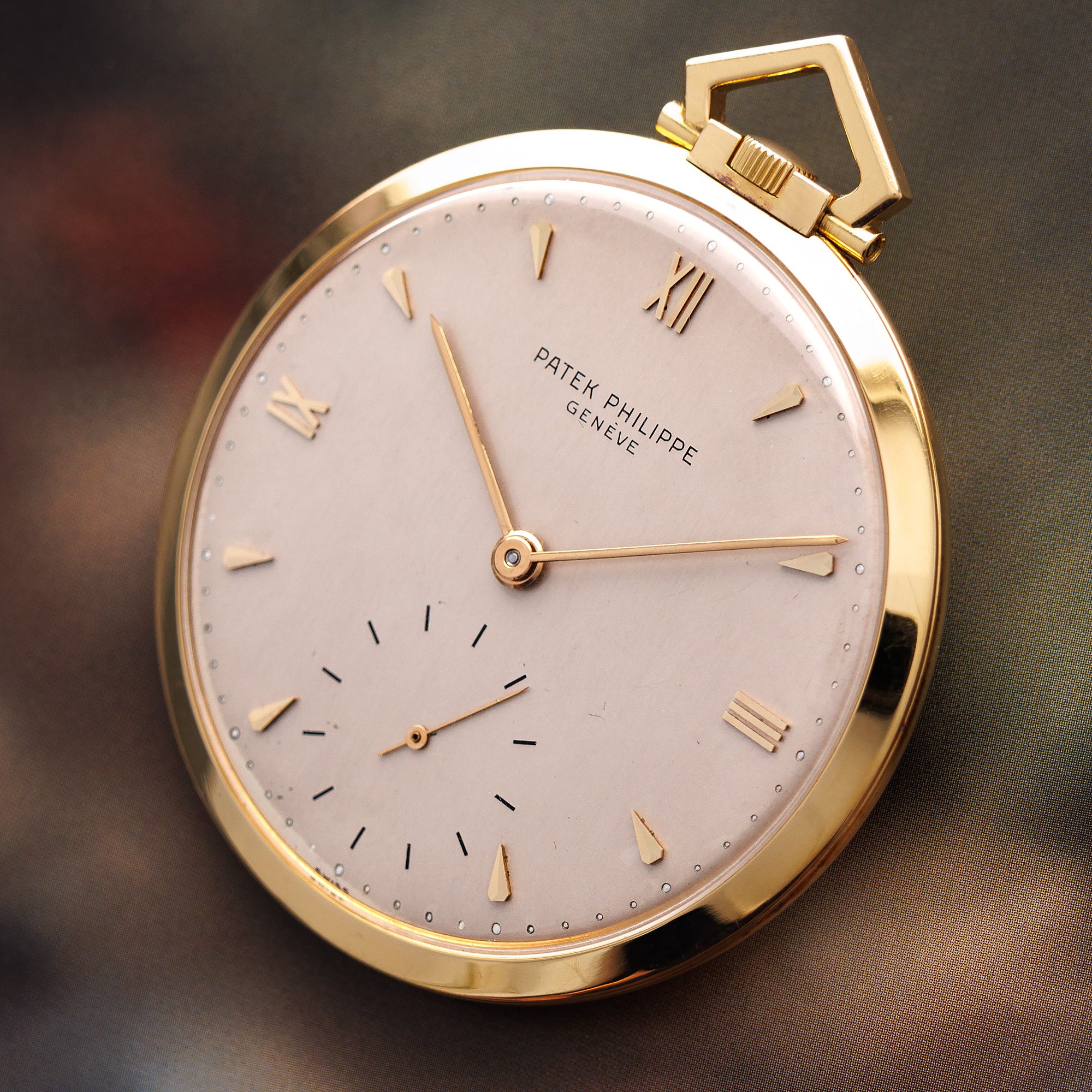 Patek Philippe Pocket Watch 763 18k YG – The Keystone Watches