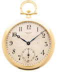 Cartier Yellow Gold Pocket Watch, European Watch & Clock Movement