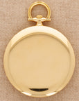 Cartier Yellow Gold Pocket Watch, European Watch & Clock Movement