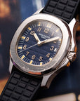 Patek Philippe Steel Aquanaut Ref. 5066 with Rare Japan Edition Blue Dial