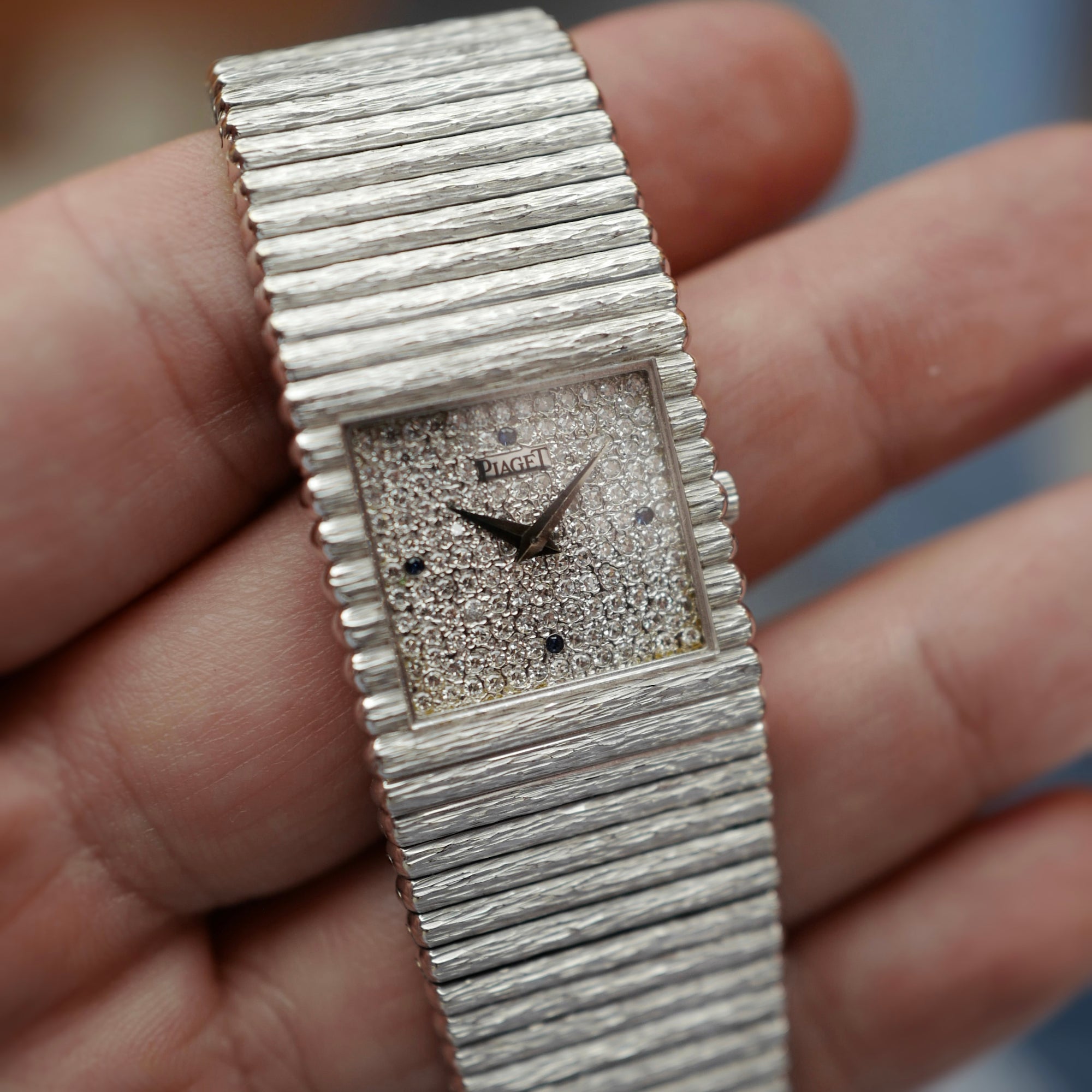 Piaget White Gold &amp; Diamond Emperador Ref. 9131