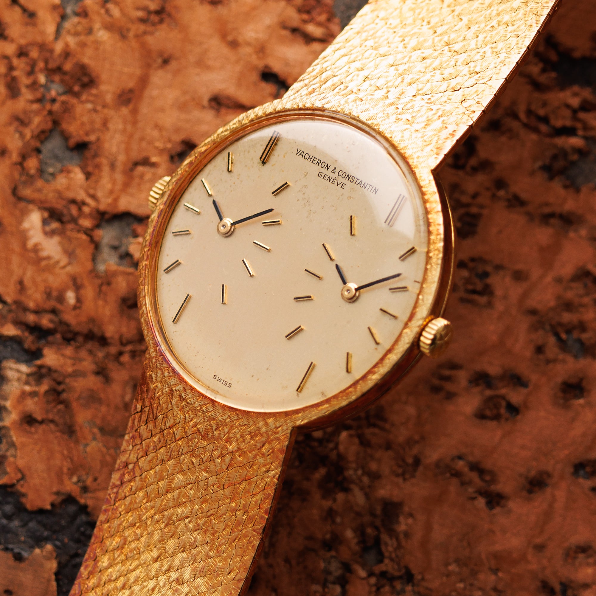 Vacheron Constantin Yellow Gold Dual Time Watch
