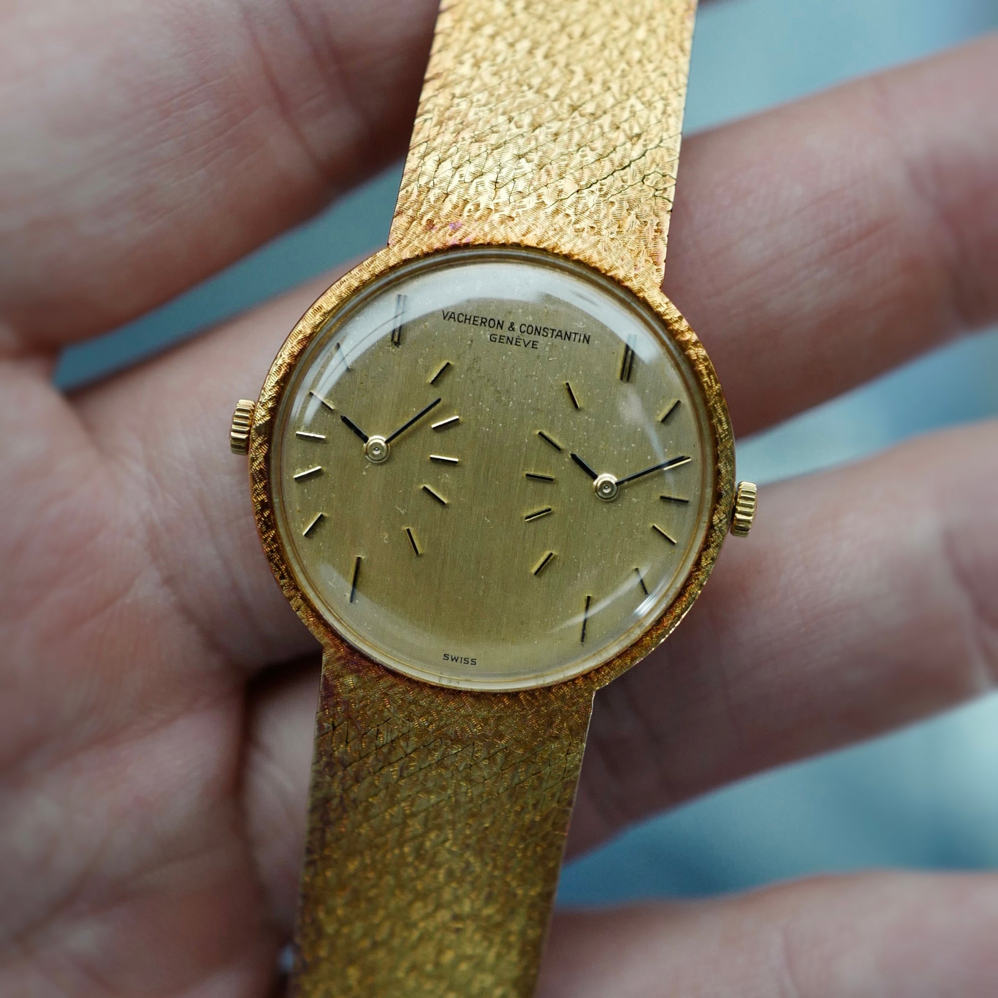 Vacheron Constantin Yellow Gold Dual Time Watch
