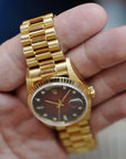 Rolex Yeloow Gold Day Date Ref. 18238 with Red Vignette Dial