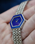 Piaget - Piaget White Gold Lapis Watch Ref. 9553 - The Keystone Watches
