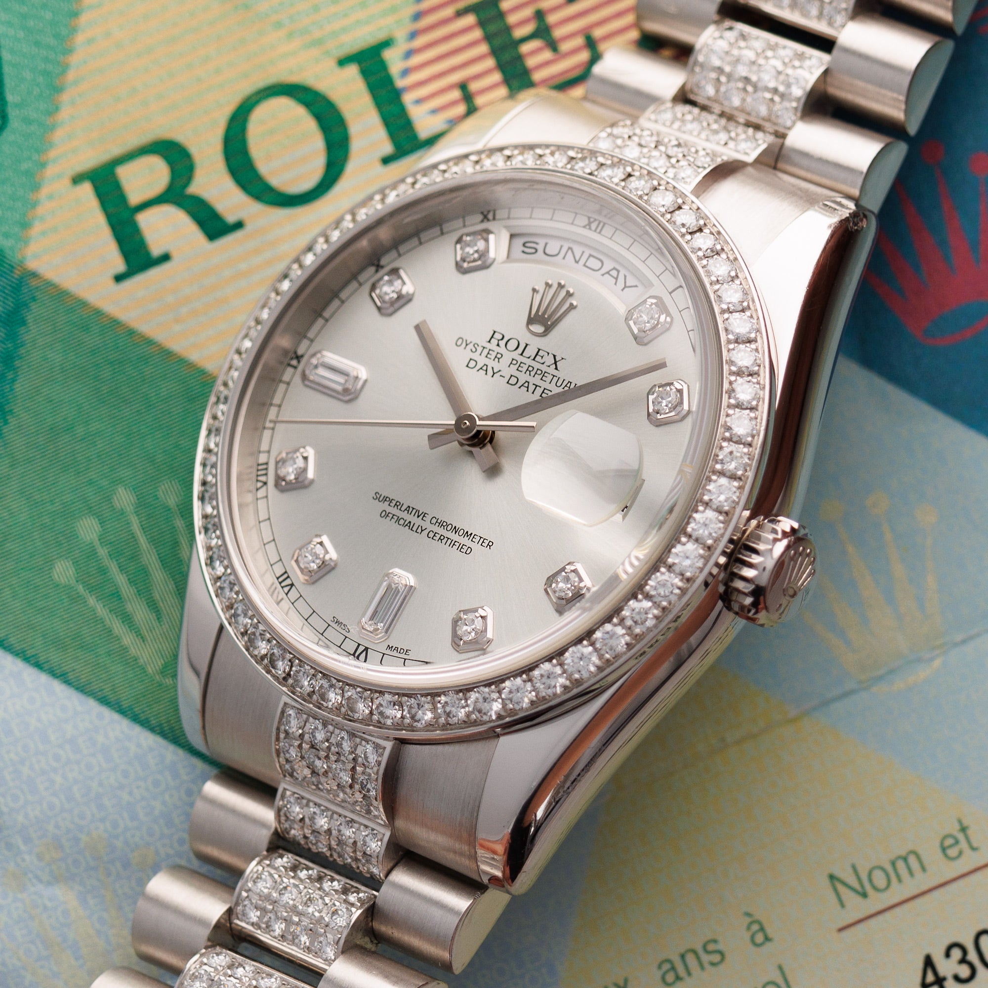 Rolex Platinum Day-Date Ref. 118346