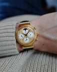 IWC - IWC Yellow Gold Perpetual Calendar Chronograph Da Vinci Ref. IW9253-05 - The Keystone Watches