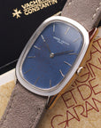 Vacheron Constantin White Gold Watch Ref. 2044 with Blue Dial