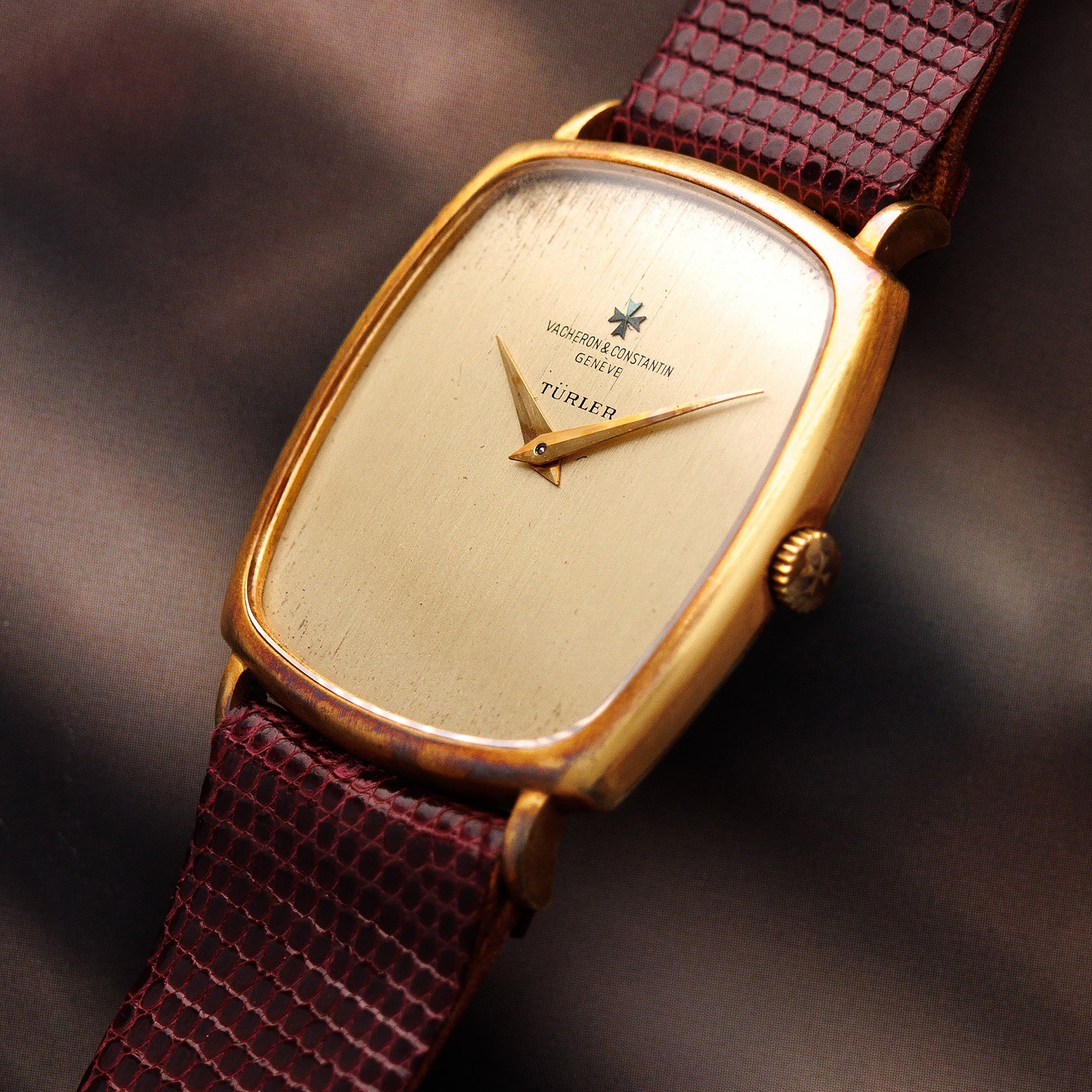 Vacheron Constantin Yellow Gold Vintage Watch Retailed by Turler