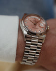 Rolex - Rolex White Gold Day Date Ref. 18239 with Salmon Dial - The Keystone Watches