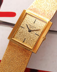 Patek Philippe Yellow Gold Bracelet Watch Ref. 3491