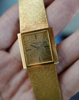 Patek Philippe Yellow Gold Bracelet Watch Ref. 3491