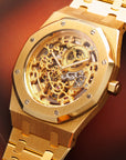 Audemars Piguet Yellow Gold Royal Oak Skeleton 14789