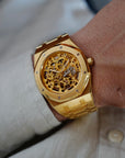 Audemars Piguet Yellow Gold Royal Oak Skeleton 14789