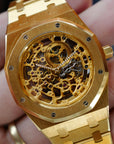 Audemars Piguet Yellow Gold Royal Oak Skeleton 14789