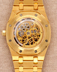 Audemars Piguet Yellow Gold Royal Oak Skeleton 14789