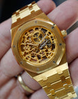 Audemars Piguet Yellow Gold Royal Oak Skeleton 14789